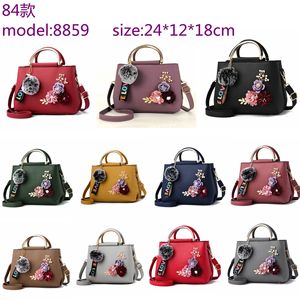 New Arrival Flower Women Brand <b>Bag</b> Fur Ball Decor Crossbody Shoulder Handbags Small Tote <b>Bags</b> - Product Image 2