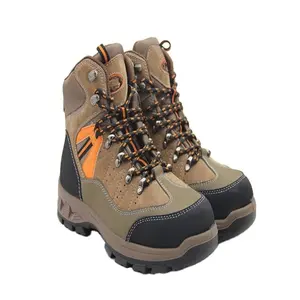 Black fashion brand name lightweight safety shoes wholesale