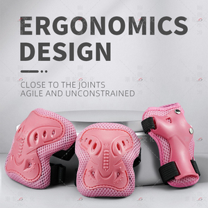 Ensemble de protections médicales pour enfants, coque rigide en éponge épaisse, protection de base, vélo, <span class=keywords><strong>roller</strong></span>, skateboard, protège-coudes - Product Image 5
