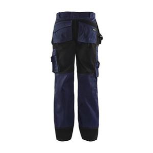 BLAKLADER - 150318608999C156 Pantalones Craftsman con bolsillos para rodilleras azul marino/negro-PANTALÓN DE TRABAJO EAN 7330509264898 - Product Image 2