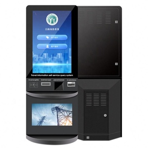 Sistema de Consulta de Información de Viajes con Pantalla Plana Capacitiva de 43 Pulgadas y Ranura para Tarjeta, Kiosco de Auto-Registración - Product Image 1