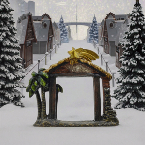 Bán Buôn 22 Cm Nhựa Thủ Công Mỹ Nghệ Cho Chúa Giáng Sinh Bộ Phổ Biến Giáng Sinh Ổn Định Và Cảnh Thủ Công Nhà Cho Ngoài Trời Hiển Thị - Product Image 3