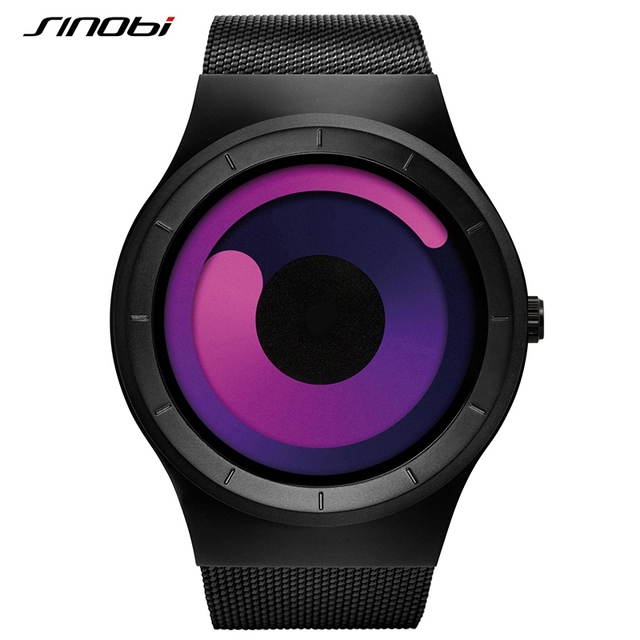 Sinobi Colorful Creative Sports Waterproof Watches S9659G New Stylish Quartz Watch for Male Japanese Movement High Quality
