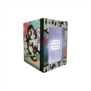 Duy nhất-nhiệt độ đồ uống Showcase vitrine tủ lạnh cơ khí kiểm soát nhiệt độ cho đồ uống hoặc thực phẩm làm mát - Product Image 6