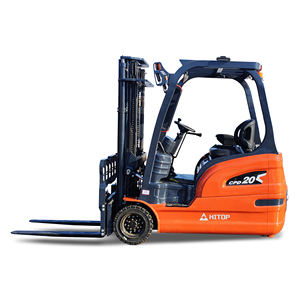 Chariot élévateur à 3 roues Hitop 1,5 tonne, batterie lithium-ion 1,8/2 Ah à vendre, chariot élévateur à 3 roues CPD 1,5 tonne, prix CPD - Product Image 1