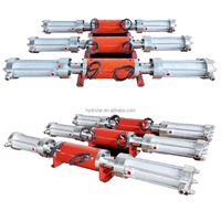 Compresseur de surpression hydraulique pour station de recharge d'hydrogène, similaire à la pompe à piston haute pression Haskel
