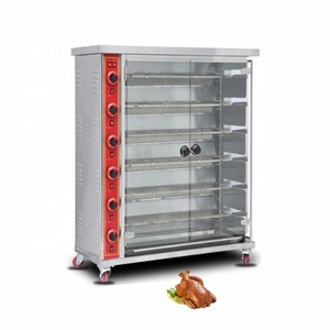 Dễ dàng hoạt động <span class=keywords><strong>3</strong></span>/6/9 Con lăn xử lý thực phẩm quay gà Máy rang vịt rang xay thiết bị nướng - Product Image 1