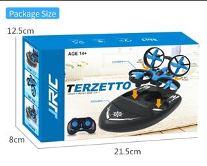 Drone Quadricoptère Mini Triphibian en Plastique pour Débutants SJY-H36F, Jouet RC 2.4G avec Maintien d'Altitude, Mode Sans Tête, Conception Pliable - Product Image 3