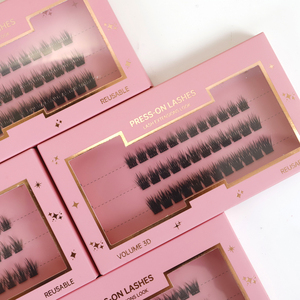 Biểu Tượng Tùy Chỉnh Có Sẵn Pre Ngoại Quan Cụm Mắt Lông Mi Giả Chồn Hàn Quốc Thanh Báo Chí Trên Số Lượng Lớn Lông Mi - Product Image 5