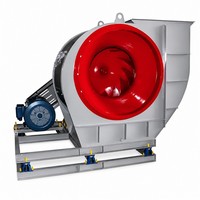 Ventilateur centrifuge industriel fiable à faible bruit, extracteur d'air, souffleur, système de ventilation forcée pour applications commerciales