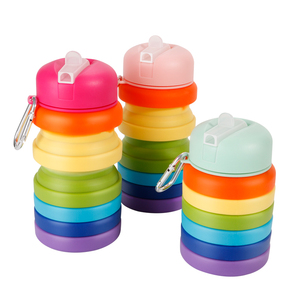 Nouvelle Arrivée Certifiée – Bouteille d'Eau Pliable en Silicone Sans BPA, Style Classique pour Enfants - Product Image 2