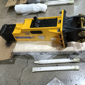 Para el tipo de caja de martillos hidráulicos SB10 Compatible con accesorios de excavadora de 0,8-2,5 toneladas 1 año de garantía Construcción general - Product Image 1