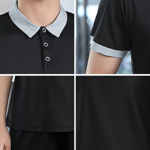 Мужская рубашка-поло с коротким рукавом - Product Image 5