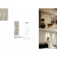 Panneau de comptoir décoratif 3D moderne en pierre de quartz naturelle légère et imperméable, grande dalle, marque Runbao, garantie de plus de 5 ans