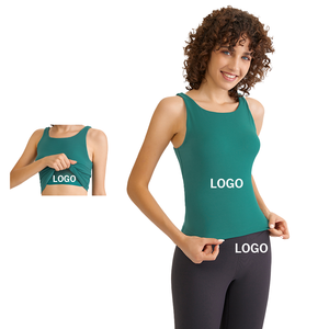 Débardeurs de sport d'été de haute qualité pour femmes, dos nageur, respirants, séchage rapide, extensibles dans les quatre sens, sans manches, pour fitness, gym, yoga - Product Image 4