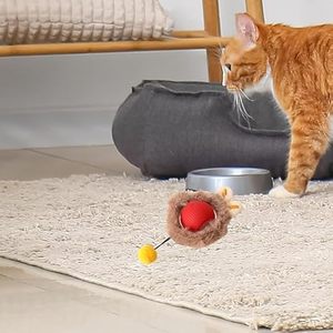 Nuevo Juguete Automático para Gatos, Pelota con Cargador USB, Pelota Eléctrica Inteligente para Perros y Gatos, Pelota Rodante Interactiva de Silicona para Gatos - Product Image 4