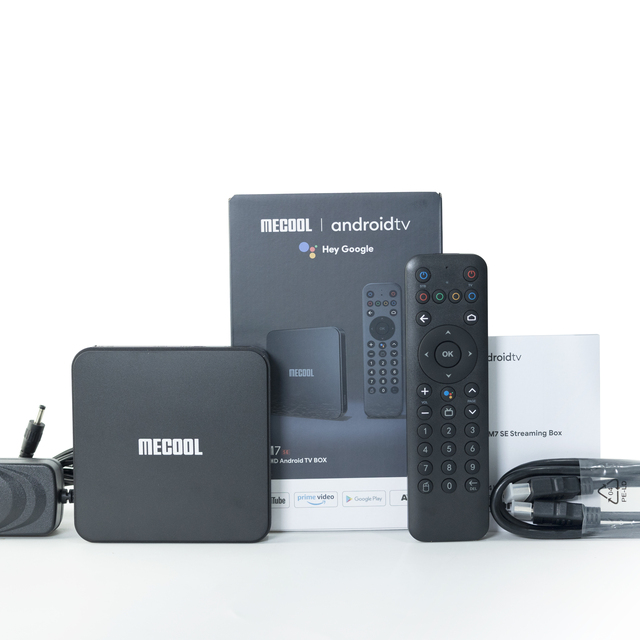 MECOOL KM7 SE 2024 Android 11 4K Quad Core TV Box Amlogic S905Y4 2GB 32GB BT 5.1