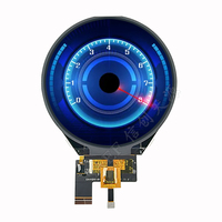 Module d'affichage lcd rond SAEF 3.4 pouces, panneau de résolution 800x800 en option avec carte de pilote H-DMI vers MIPI