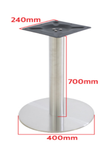 قاعدة طاولة قهوة معدنية ثقيلة مخصصة، مستديرة ذهبية بيضاء، قابلة للفك واللحام، ذات قاعدة مستقرة - Product Image 3