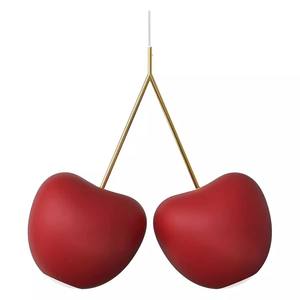 Lustre de comptoir en forme de cerise avec barre LED, personnalisé, créatif, décoratif pour la maison, en fer forgé - Product Image 5