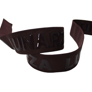 Có Thể Giặt Cao Trong Suốt 3D Logo Không Trượt <span class=keywords><strong>Gripper</strong></span> Ban Nhạc Dây Đeo Silicone Đàn Hồi Cho Hàng May Mặc Phụ Kiện - Product Image 2