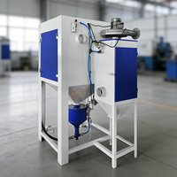 Machine de sablage industriel compacte et écologique haute pression pour le décapage de rouille et la remise à neuf des moules de moyeux de roue en métal