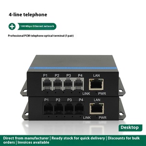 1~128ch Voice PCM Fiber Optic Transceiver 10/100M <strong>Ethernet</strong> 128 Port RJ11 FXS FXO Telephone to Fiber Converter <strong>Multiplexer</strong> - Product Image 6