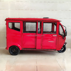 Motocicleta Eléctrica <span class=keywords><strong>de</strong></span> Tres Ruedas Gonghua al por Mayor, Carrocería Cerrada, 4 Pasajeros, Carga Útil <span class=keywords><strong>de</strong></span> 300-400 kg, <span class=keywords><strong>Transporte</strong></span> Comercial <span class=keywords><strong>de</strong></span> Pasajeros - Product Image 4
