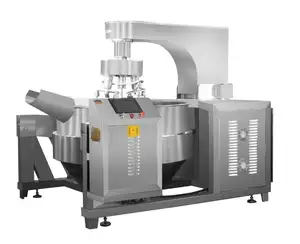 CE Approved Automatic Industrial Gas/Electric Snack Foods Cooking Mixer Machine