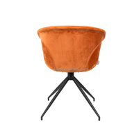 Fauteuil de restaurant en métal de café personnalisé en vente en gros chaise de salle à manger moderne meubles de salle à manger chaises de salle à manger en tissu de velours