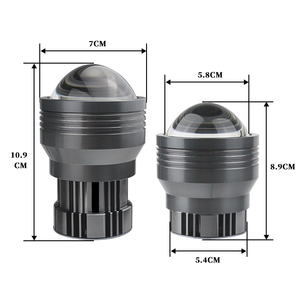 Lentille de projecteur LED U16 bi, projecteur Laser led, lentille de mise au point <span class=keywords><strong>2022</strong></span> pour voiture, moto, nouvel arrivage DC12v-80v - Product Image 5