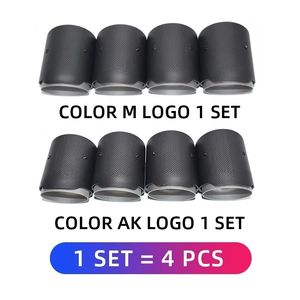 أطراف عادم DEX <span class=keywords><strong>M</strong></span> Performance لسيارات BMW M2 M3 M4 F80 F82 F83 F84 F87، أطراف عادم رباعية من ألياف الكربون، فوهات عادم، أنابيب خلفية - Product Image 5