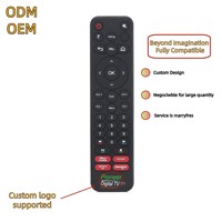 Control Remoto Universal Inteligente Negro de 37 Teclas con Voz para TV LED de Interior, Venta al Por Mayor, Popular, en Oferta