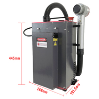Portátil 50W 100W Metal Láser Eliminación de pintura Máquina de limpieza láser Mochila Limpiador láser