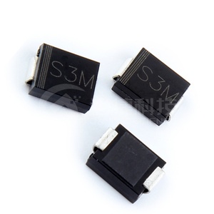 Gelijkrichterdiode S 3M 1n5408 3a/<span class=keywords><strong>1000V</strong></span> S 3Mb Smd DO-214AA/Smb (10 Stuks) - Product Image 2