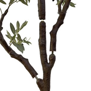 شجرة زيتون صناعية للكريسماس من CHUANGFA ، شجرة زيتون صناعية للعام الجديد ديكور داخلي أوراق شجر بلاستيكية متينة مباشرة من المصنع - Product Image 4
