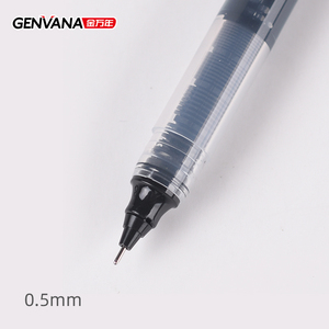 Genvana nóng bán tùy chỉnh con lăn Bút công suất lớn 0.5mm nhanh khô kim Gel Con lăn bút - Product Image 3