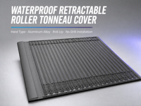 Couverture de benne de camion rétractable en alliage d'aluminium Roll N Lock, robuste, imperméable, antirouille, pour Ford Ranger