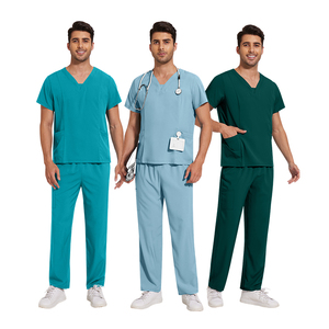 ชุดขัดฟันสำหรับพยาบาลชุดขัดฟันผ้ายืดใส่สบายชุดยูนิฟอร์มกางเกงวิ่ง - Product Image 6