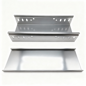 SuoLaiTe - Bandeja de Cables Sólida de Acero Galvanizado en Caliente Industrial, Pintura Anticorrosiva, Capacidad para 60 Piezas, Uso en Construcción, ISO/CE - Product Image 2