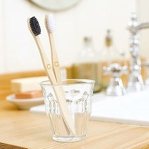 Lot de 10 Brosses à Dents en Bambou Biologiques Écologiques et Biodégradables pour Adultes et Adolescents - Product Image 5