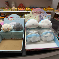 Mainan Remas Promosi Bentuk Pangsit Raksasa, Awan Lembut, Squishy, Slow Rising, TPR, Fidget dengan Kotak Display, Mainan Lucu Pereda Stres
