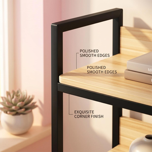 OEM Custom Best-Quality Snack <b>Shelves</b> in Steel and Wood Combination for Supermarket Retail Stores Display - Product Image 2