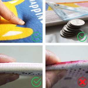 バス用フットマット3つのカスタマイズ可能なフランネル印刷バスルーム用オーシャンビーチパターン床マットセット - Product Image 4