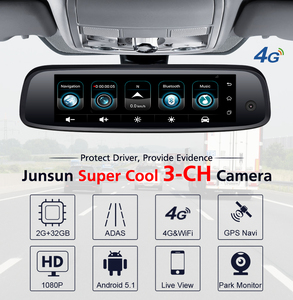 Mới Nhất 3 Cam-Đặc Biệt Núi 4 Gam Android GPS Dual Lens ADAS Thông Minh Mmirror DVR Với Xe <span class=keywords><strong>Video</strong></span> Gương Dash Cam - Product Image 2