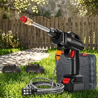 Nettoyeur haute pression électrique portable LiJie, machine de nettoyage à pression en plastique multifonction, lave-auto, laveur de jardin, 30 bars, 6000 mAh