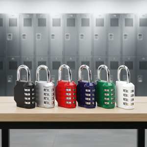 AJF Light Duty Digital 4-Digit Code Safety <strong>Gym</strong> Lock Combination <strong>Padlock</strong> 79x43x21mm - Product Image 1