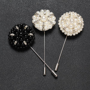 เข็มกลัด<span class=keywords><strong>ติด</strong></span>ปก<span class=keywords><strong>เสื้อ</strong></span>ของผู้ชายทำด้วยมือเข็มกลัดติดมุกสำหรับธุรกิจงานแต่งงานเครื่องประดับแฟชั่นสำหรับตกแต่งชุดของขวัญเครื่องประดับแฟชั่น - Product Image 4