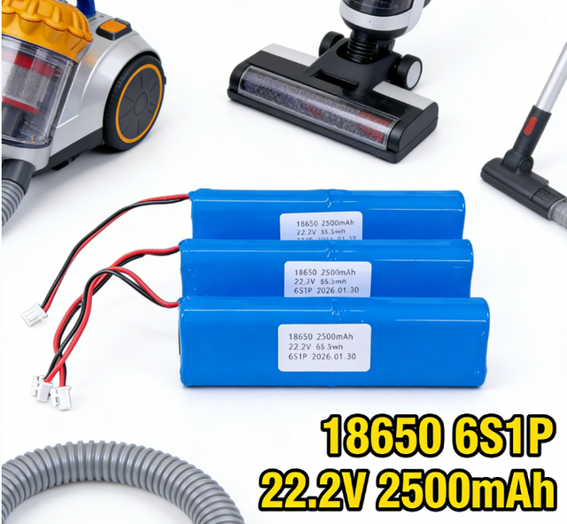 SUNKING 6S1P 18650 22.2V 2500mAh Lithium Battery Pack With BMS PTC Protection for Vacuum Cleaner High Power System Device