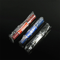 Vente en gros de courrier logistique en vrac noir/bleu/rouge stylo marqueur permanent étanche à l'huile à double tête et bout rond